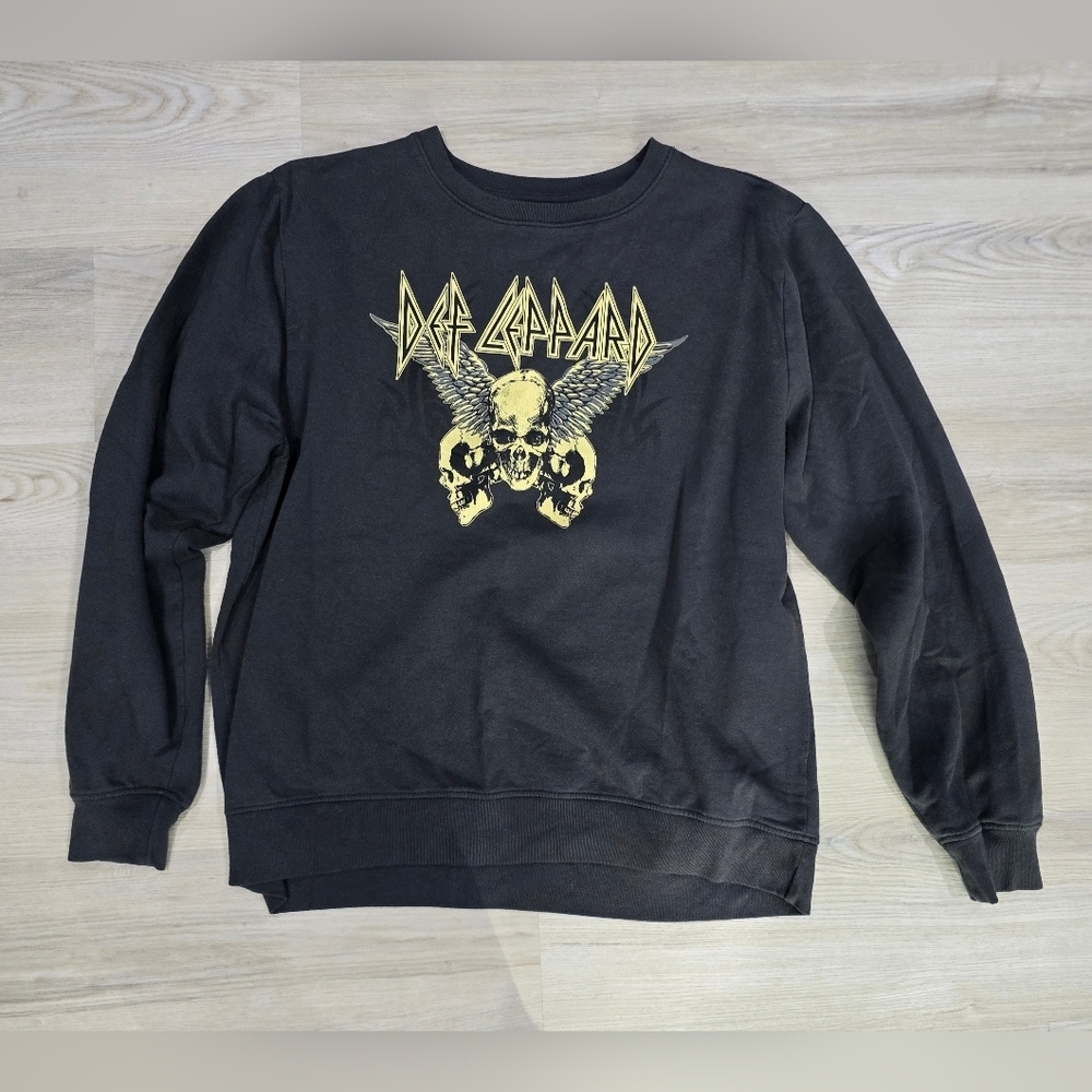 Black Graphic Sweater